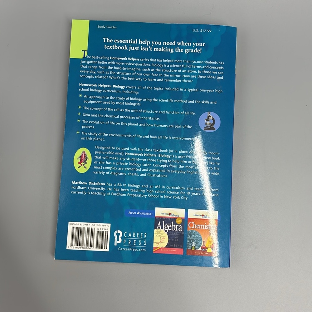 Homework Helpers Biology Book - Picture 2 of 2